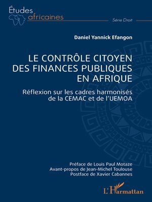 cover image of Le contrôle citoyen des finances publiques en Afrique